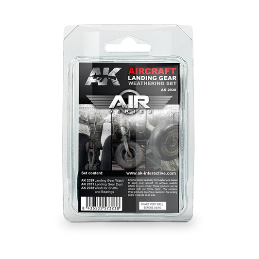 Ak Interactive - Weathering Sets  - Aircraft Landing Gear Weathering Set