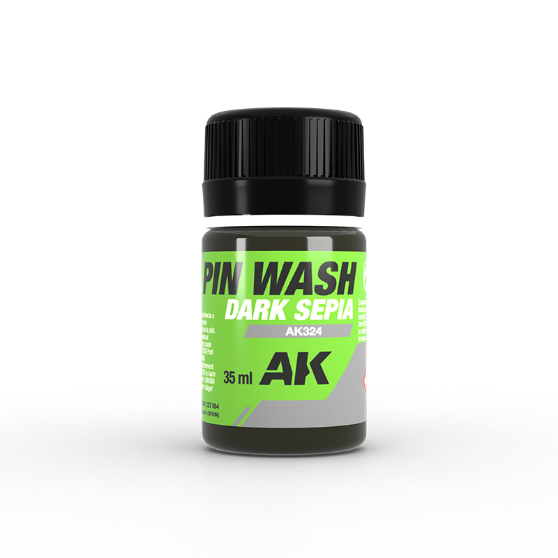 Ak Interactive - Weathering  - Dark Sepia Pin Wash