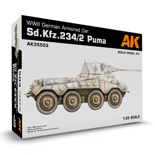 Ak Interactive - Scale Models  - Sd.Kfz.234/2 Puma