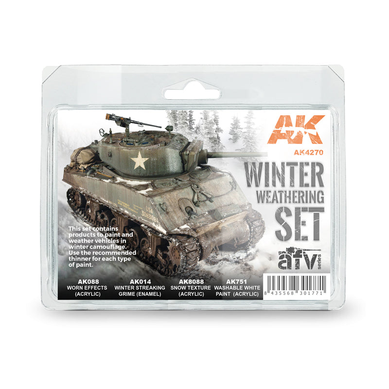 Ak Interactive - Weathering Sets  - Winter Weathering Set