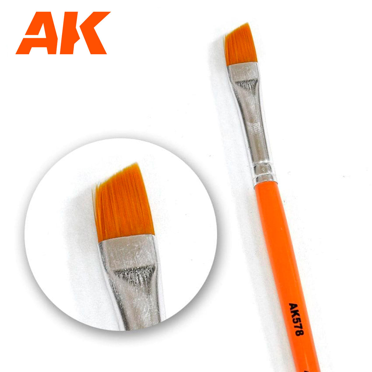 Ak Interactive - Brushes  - Weathering Brush Diagonal