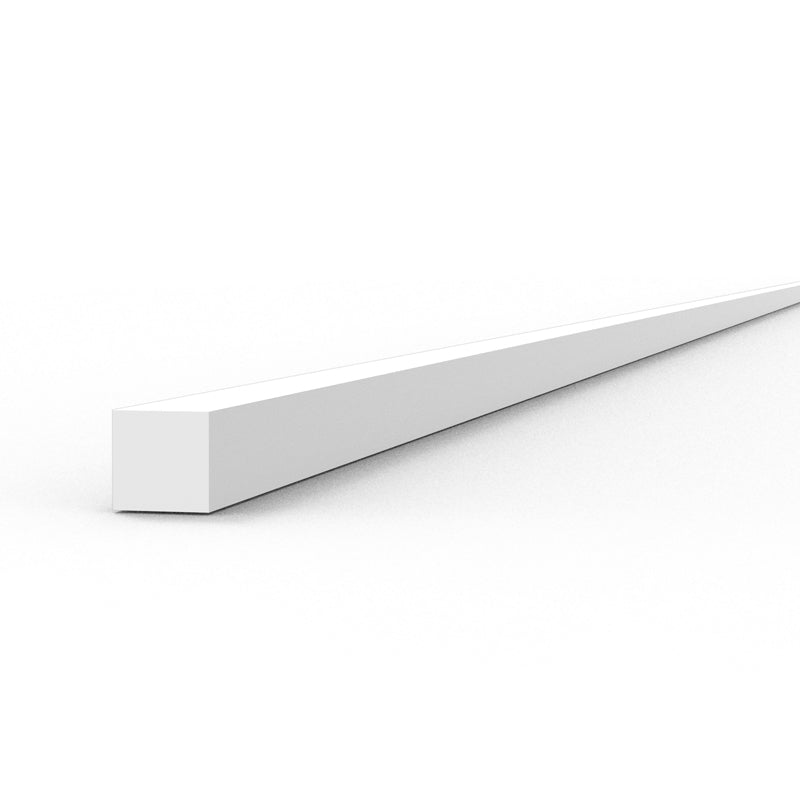 Ak Interactive - Styrene  - Strips 1.00 X 1.00 X 350mm