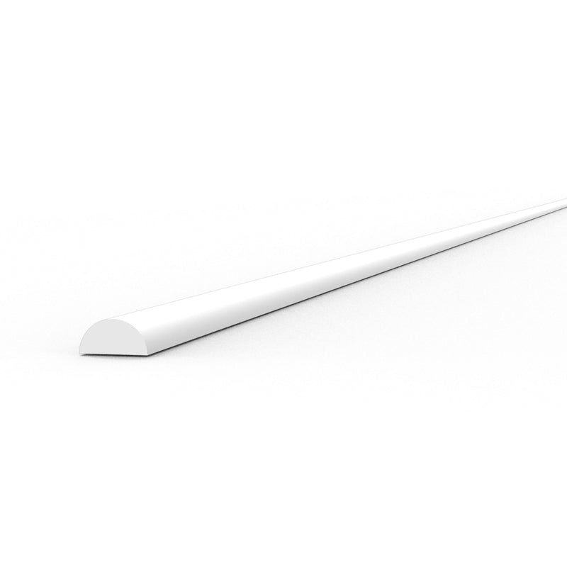 Ak Interactive - Styrene  - Half Cane 1.00 X 350mm