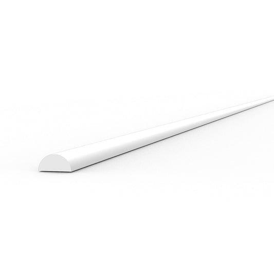 Ak Interactive - Styrene  - Half Cane 1.00 X 350mm