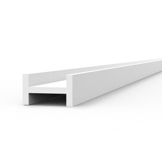 Ak Interactive - Styrene  - Beams I Shape 2.5 X 1.5 X 350mm X 4 Units