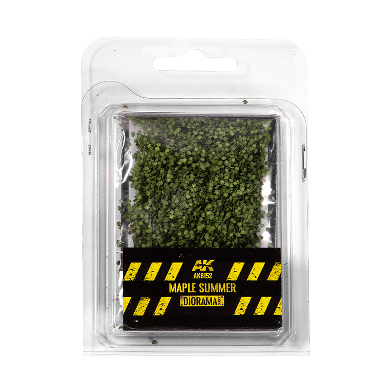 AK Interactive Vegetation - Maple Summer Leaves 1/72 (Bag 7 gr.)