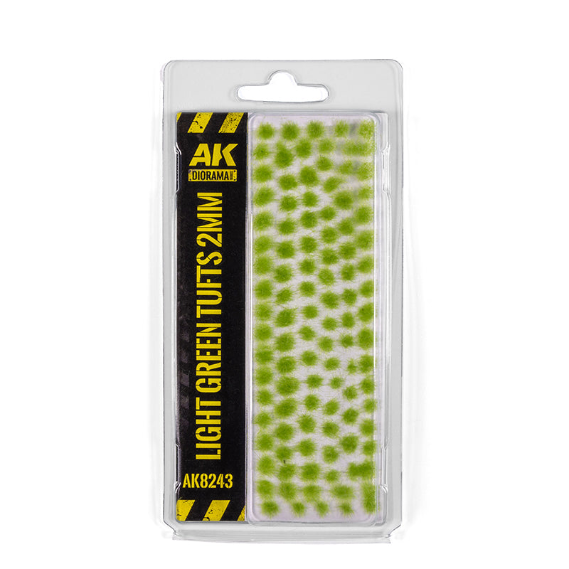 AK Interactive Vegetation - Light Green Tufts 2mm