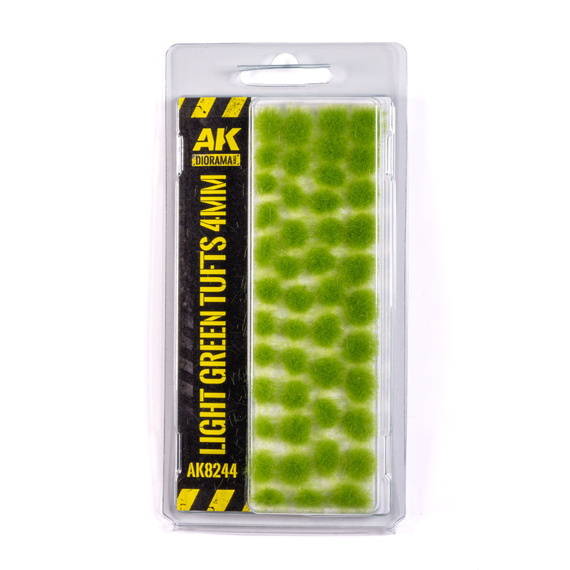 AK Interactive Vegetation - Light Green Tufts 4mm