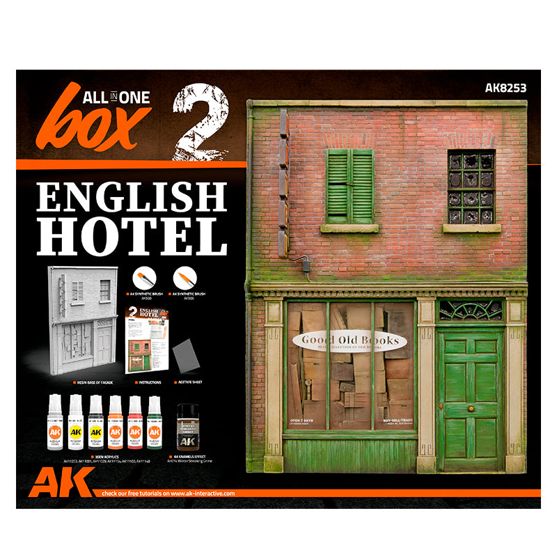 Ak Interactive - Scale Models  - All In One Set -Box 2-English Hotel
