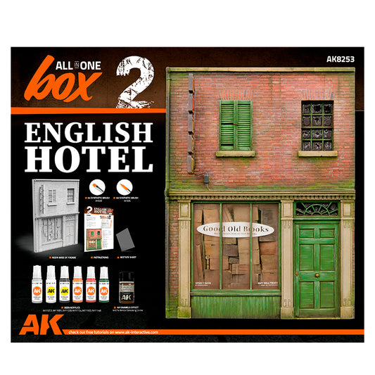 Ak Interactive - Scale Models  - All In One Set -Box 2-English Hotel