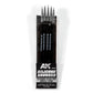 Ak Interactive - Tools  - Set Of 5 Silicone Brushes Medium Hard Tip Small