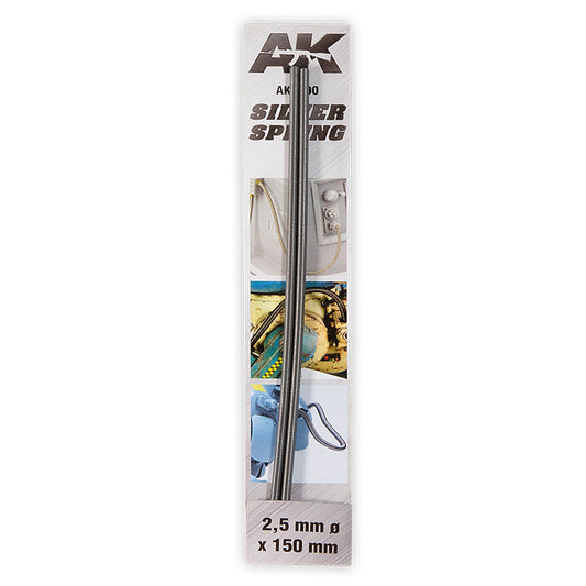 Ak Interactive - Accessories - Silver Spring 2.5mm