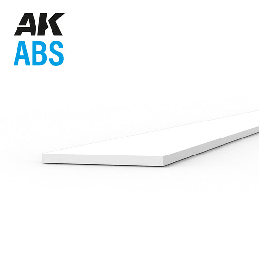 Ak Interactive - ABS  - Strips 0.25 X 4.00 X 350mm