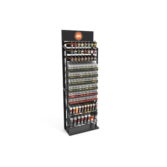 AK Interactive - Wargame  - Wargame Op.3  Stand Display (Stand with Stock)