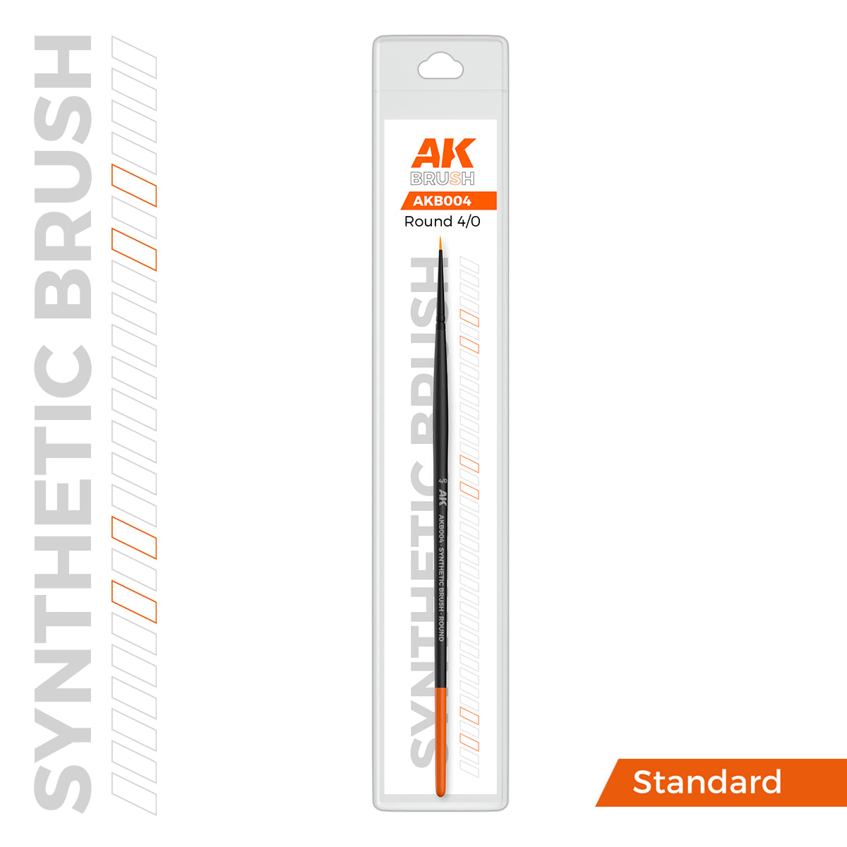 AK Interactive - Brushes - Synthetic Brush - Round 4/0
