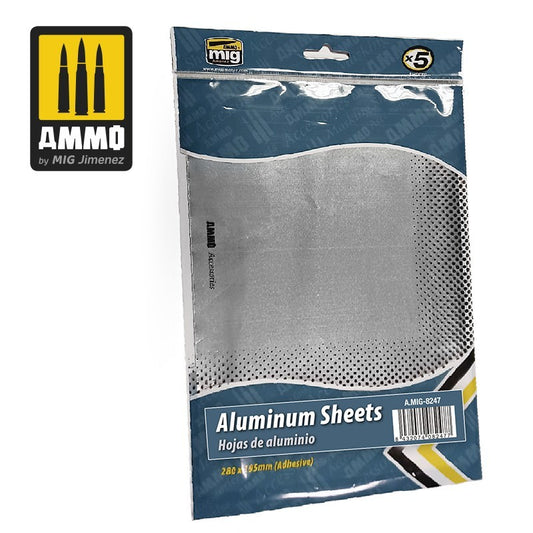 Ammo by MIG - Accessories - Aluminium Sheets 280X195 Mm