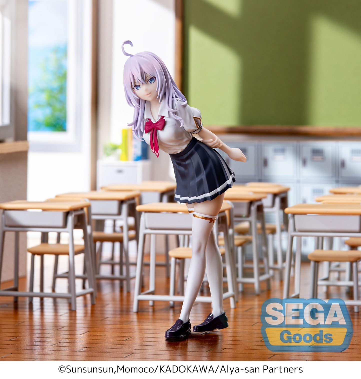 Alya Sometimes Hides Her Feelings in Russian Luminasta TV Anime Alya Summer Uniform