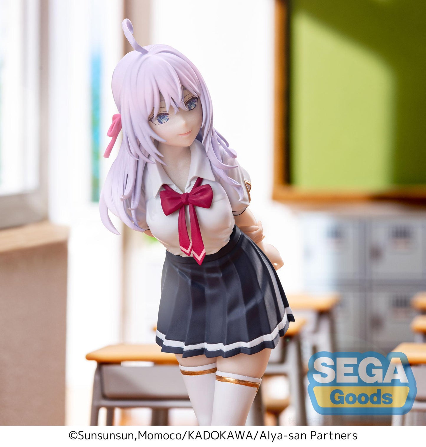 Alya Sometimes Hides Her Feelings in Russian Luminasta TV Anime Alya Summer Uniform