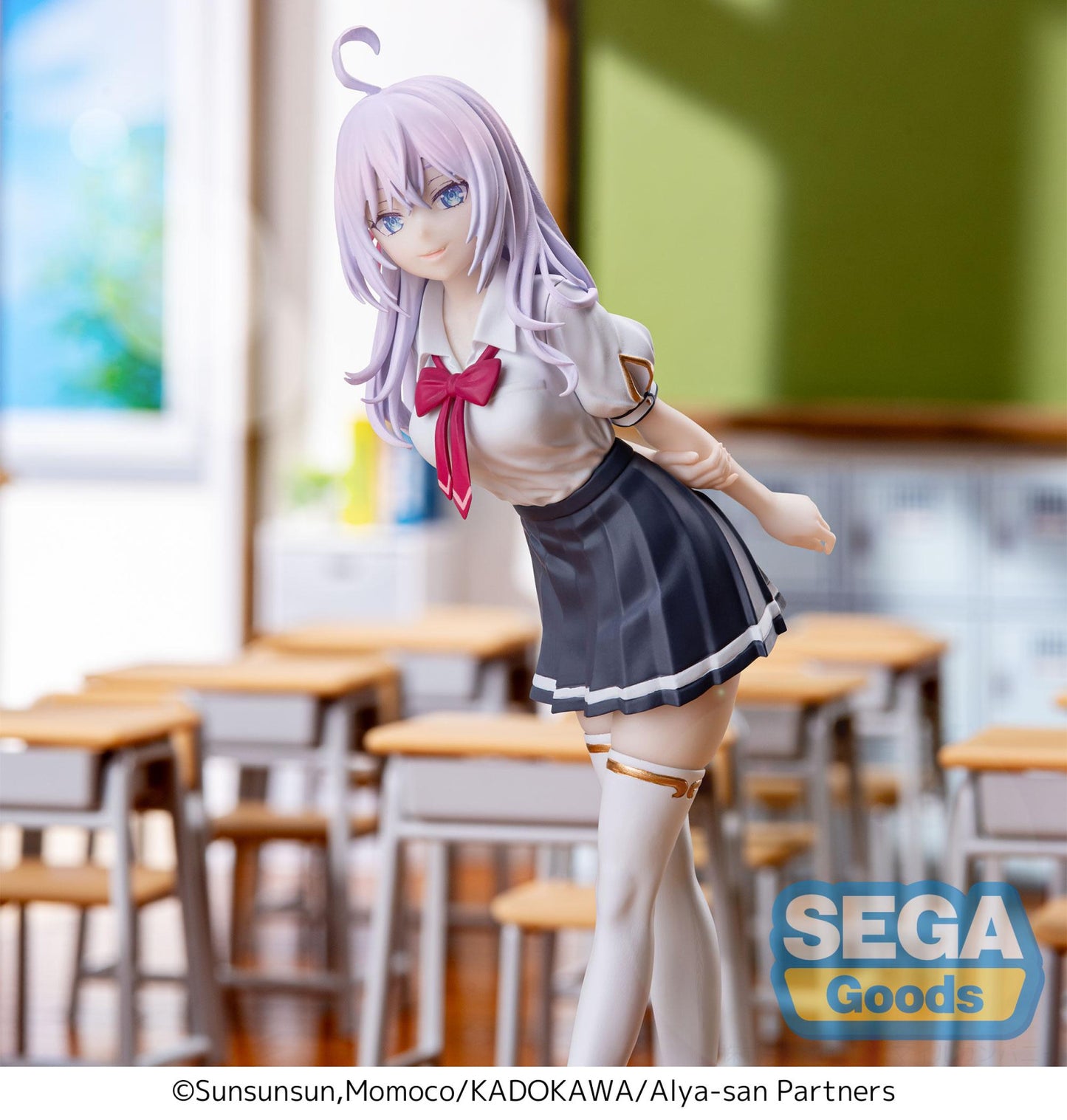 Alya Sometimes Hides Her Feelings in Russian Luminasta TV Anime Alya Summer Uniform