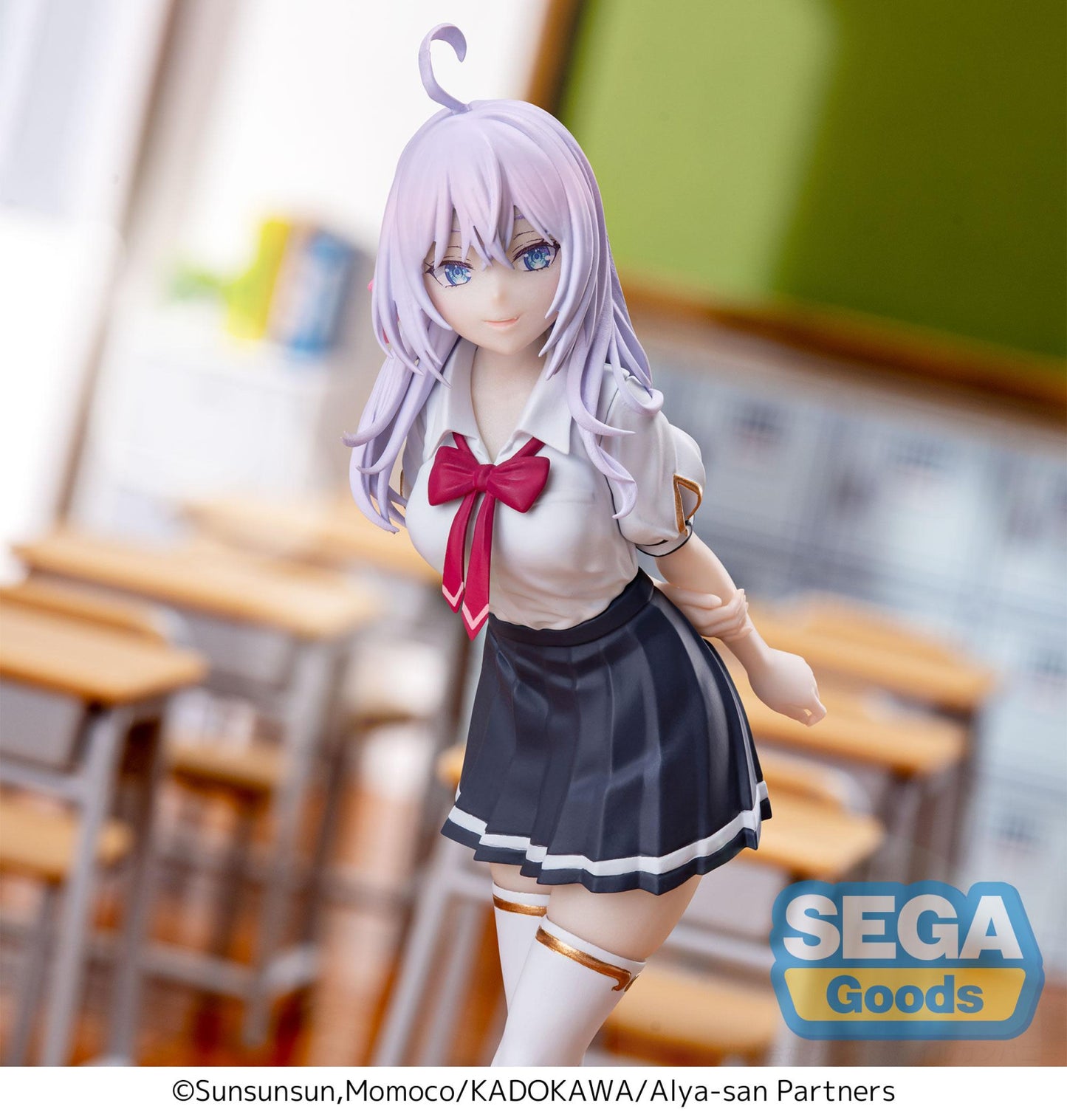 Alya Sometimes Hides Her Feelings in Russian Luminasta TV Anime Alya Summer Uniform