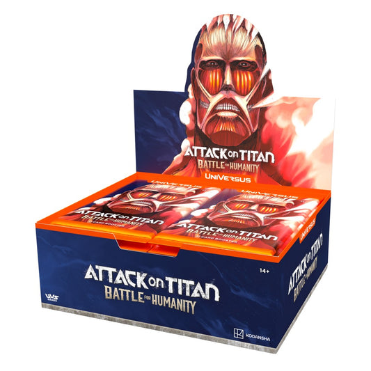 UniVersus Attack on Titan: Battle for Humanity Booster Display