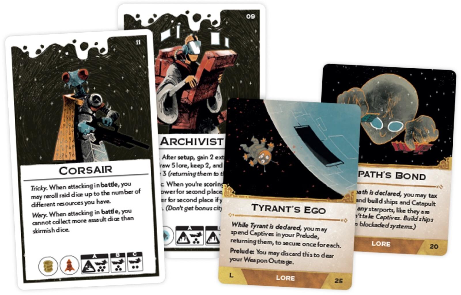 Arcs Leaders & Lore Pack