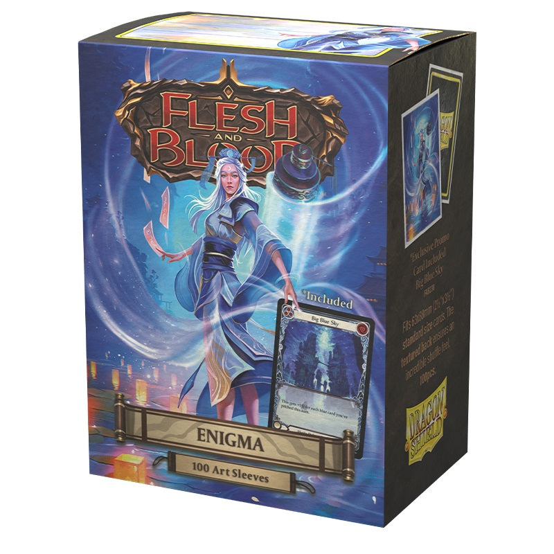 Sleeves - Dragon Shield - Box 100 - Matte Art - Flesh and Blood Enigma