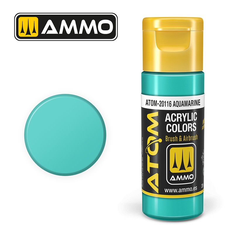 Ammo by MIG - Atom Color - Aquamarine 20ml