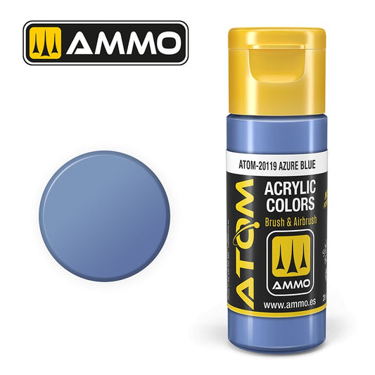 Ammo by MIG - Atom Color - Azure Blue 20ml