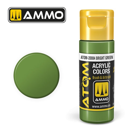 Ammo by MIG - Atom Color - Bright Green 20ml