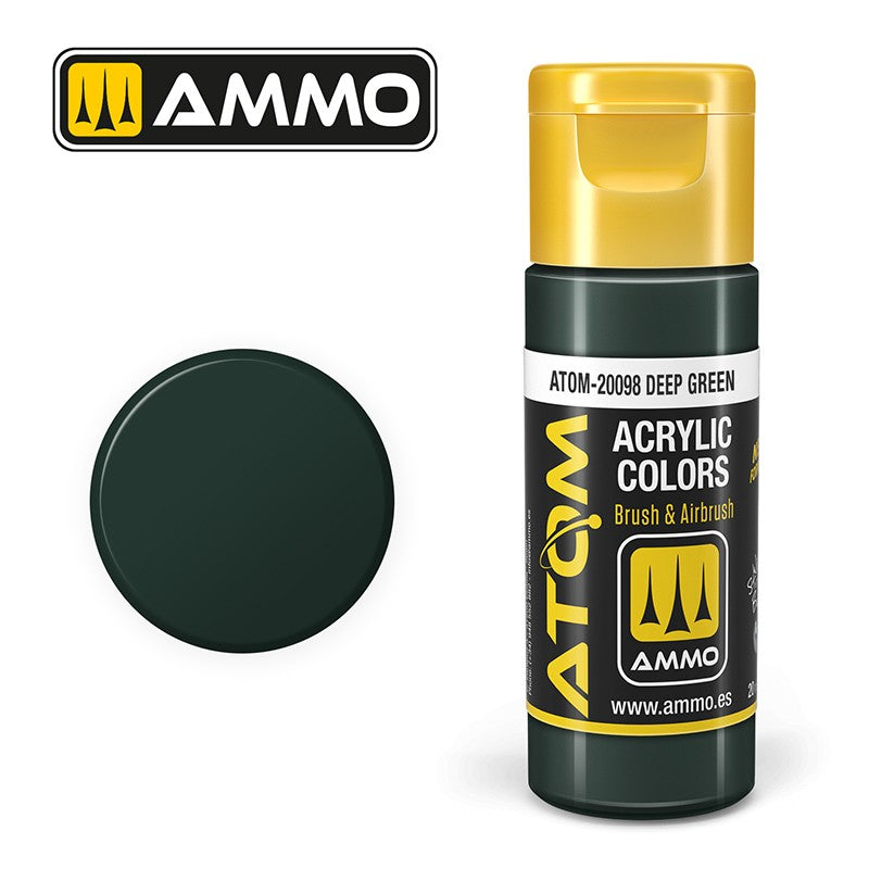 Ammo by MIG - Atom Color - Deep Green 20ml