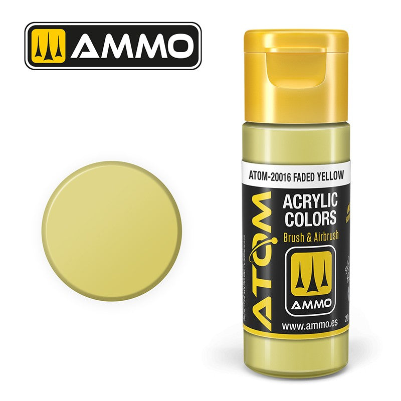 Ammo by MIG - Atom Color - Faded Yellow 20ml