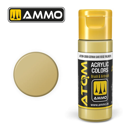 Ammo by MIG - Atom Color - German Sand Beige Ral 8031 20ml