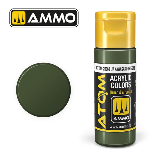 Ammo by MIG - Atom Color - Ija Kawasaki Green 20ml