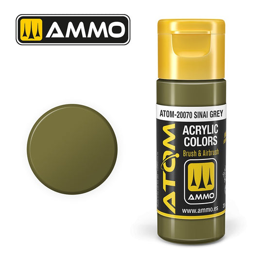 Ammo by MIG - Atom Color - Sinai Grey 20ml