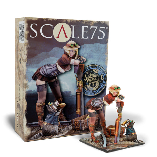 Scale 75 Figures - Steam Wars - Audrey D. & Rumblepop  75mm