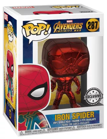 Avengers Infinity War - Iron Spider Red Chrome Pop! Vinyl #287