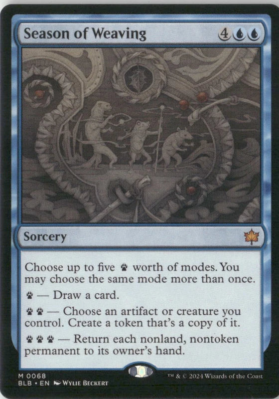 Scan Image | Season of Weaving - Bloomburrow | [0BF73E8A]