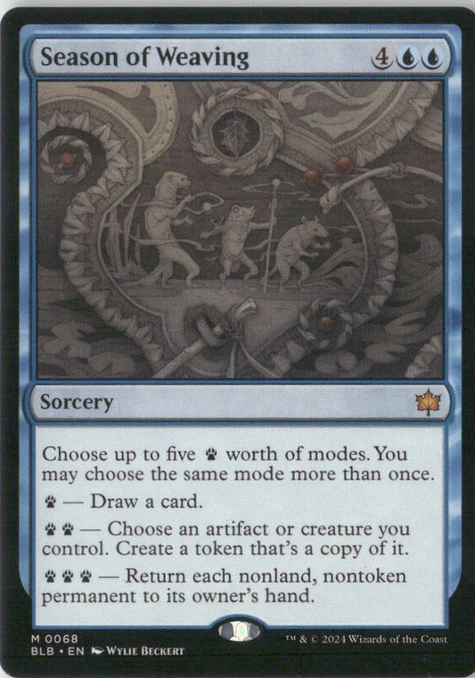 Scan Image | Season of Weaving - Bloomburrow | [0BF73E8A]