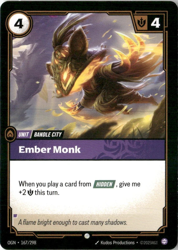 Ember Monk - Origins