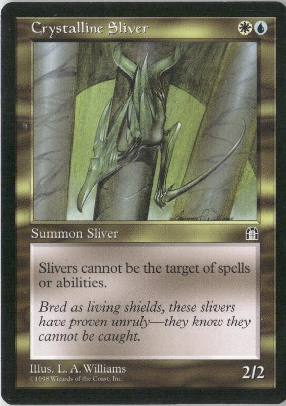 Scan Image | Crystalline Sliver - Stronghold | [2912B4DB]