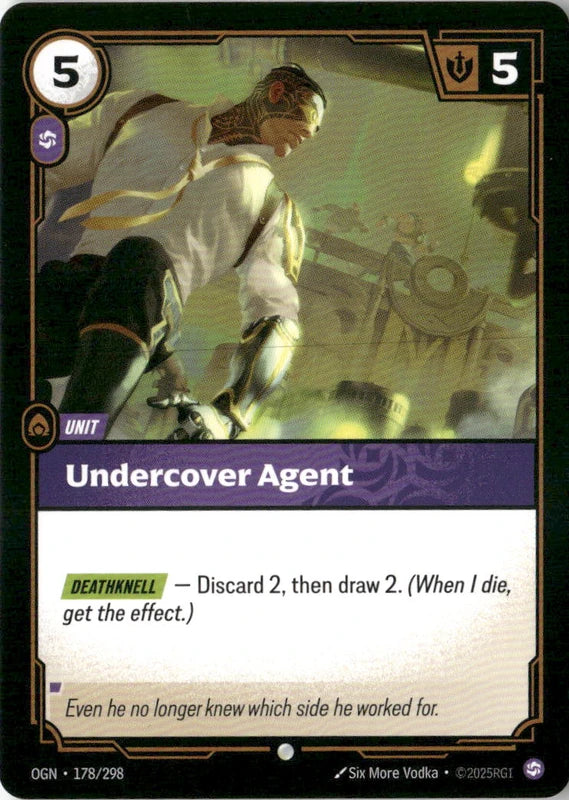 Undercover Agent - Origins