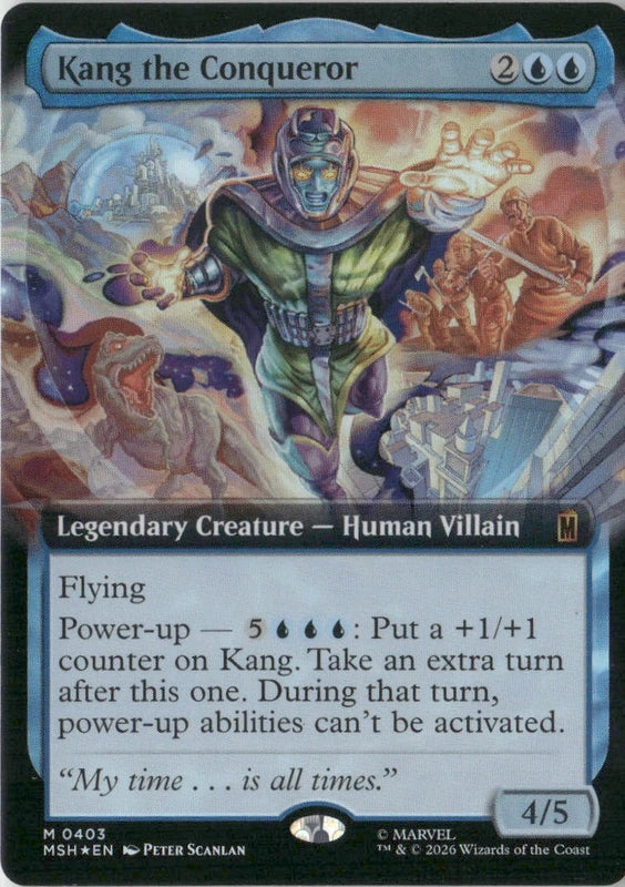 Scan Image | Kang the Conqueror (Extended Art) - Marvel Super Heroes | [763AC345]