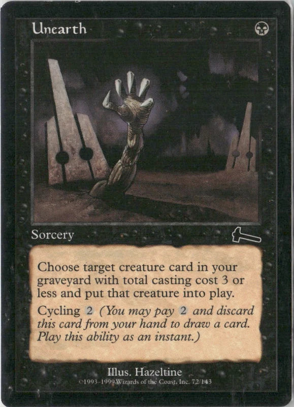 Scan Image | Unearth - Urza's Legacy | [8E73393E]