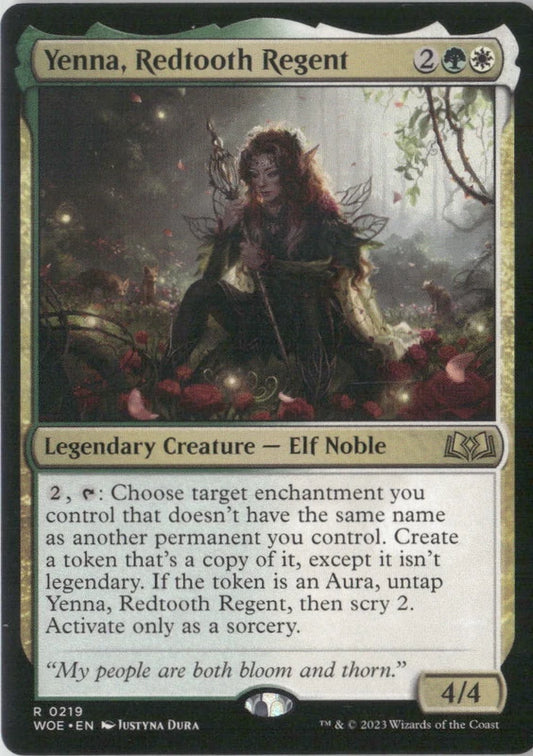 Scan Image | Yenna, Redtooth Regent - Wilds of Eldraine | [28665C69]