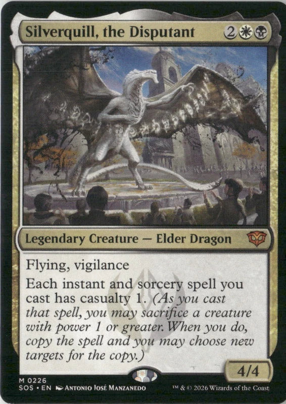 Scan Image | Silverquill, the Disputant - Secrets of Strixhaven | [9728458E]