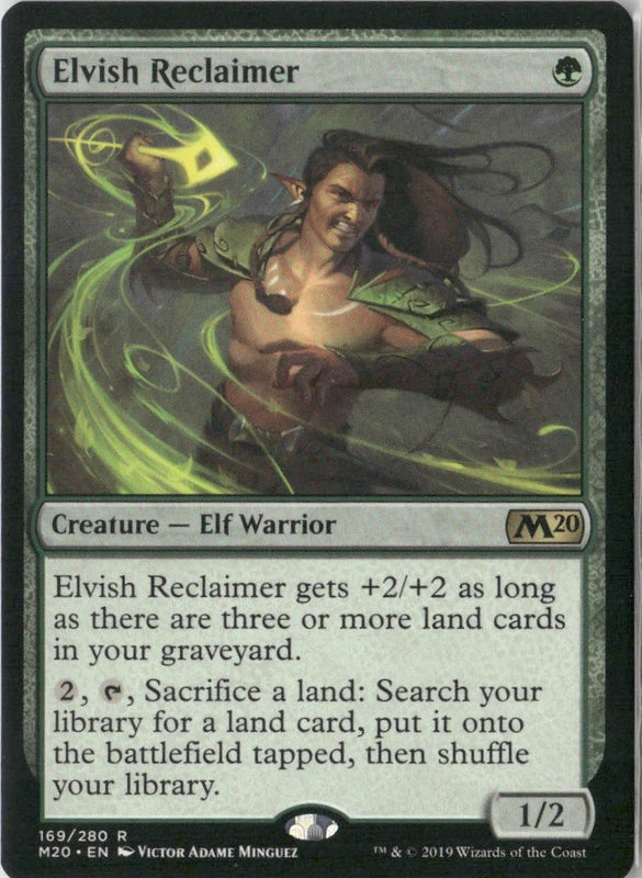 Scan Image | Elvish Reclaimer - Core Set 2020 | [BB61B5E9]