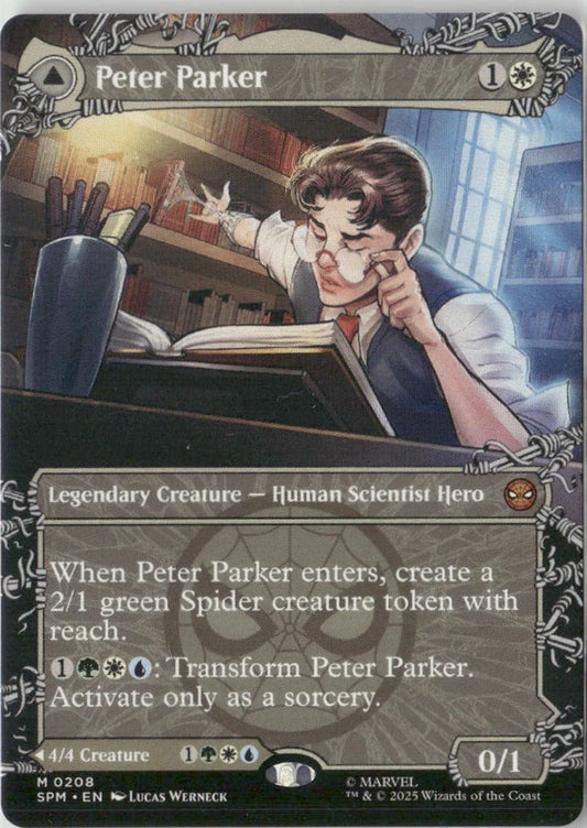 Scan Image | Peter Parker (0208) (Borderless) - Marvel's Spider-Man | [86DA18B5]