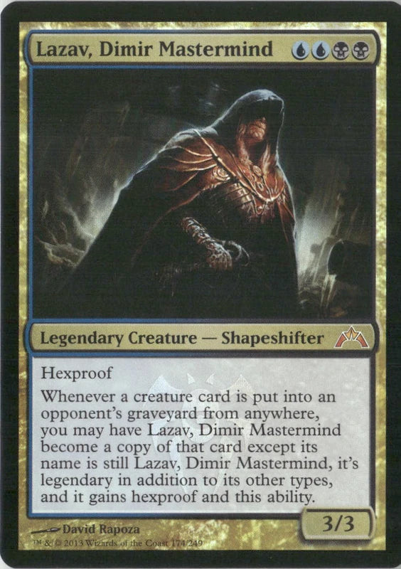 Scan Image | Lazav, Dimir Mastermind - Gatecrash | [A8B1F5C4]