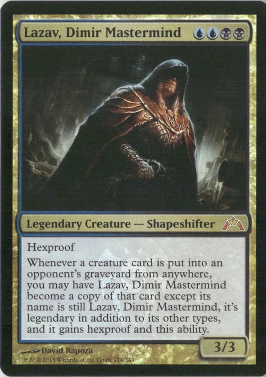 Scan Image | Lazav, Dimir Mastermind - Gatecrash | [A8B1F5C4]